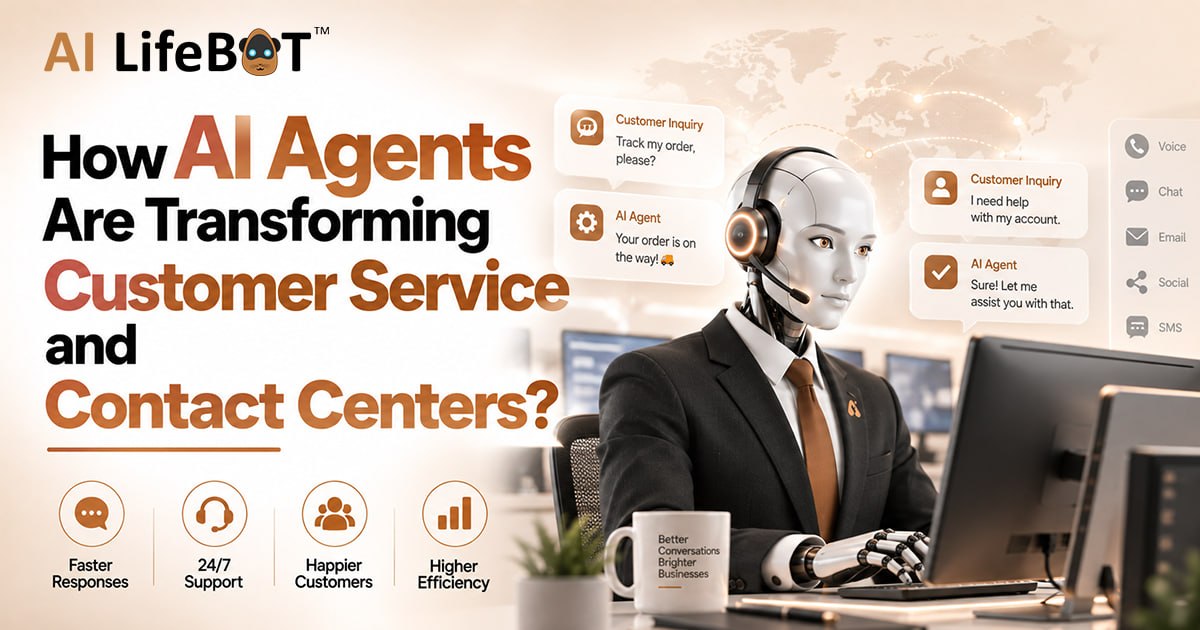 How AI Agents Are Transforming Customer Service and Contact Centers